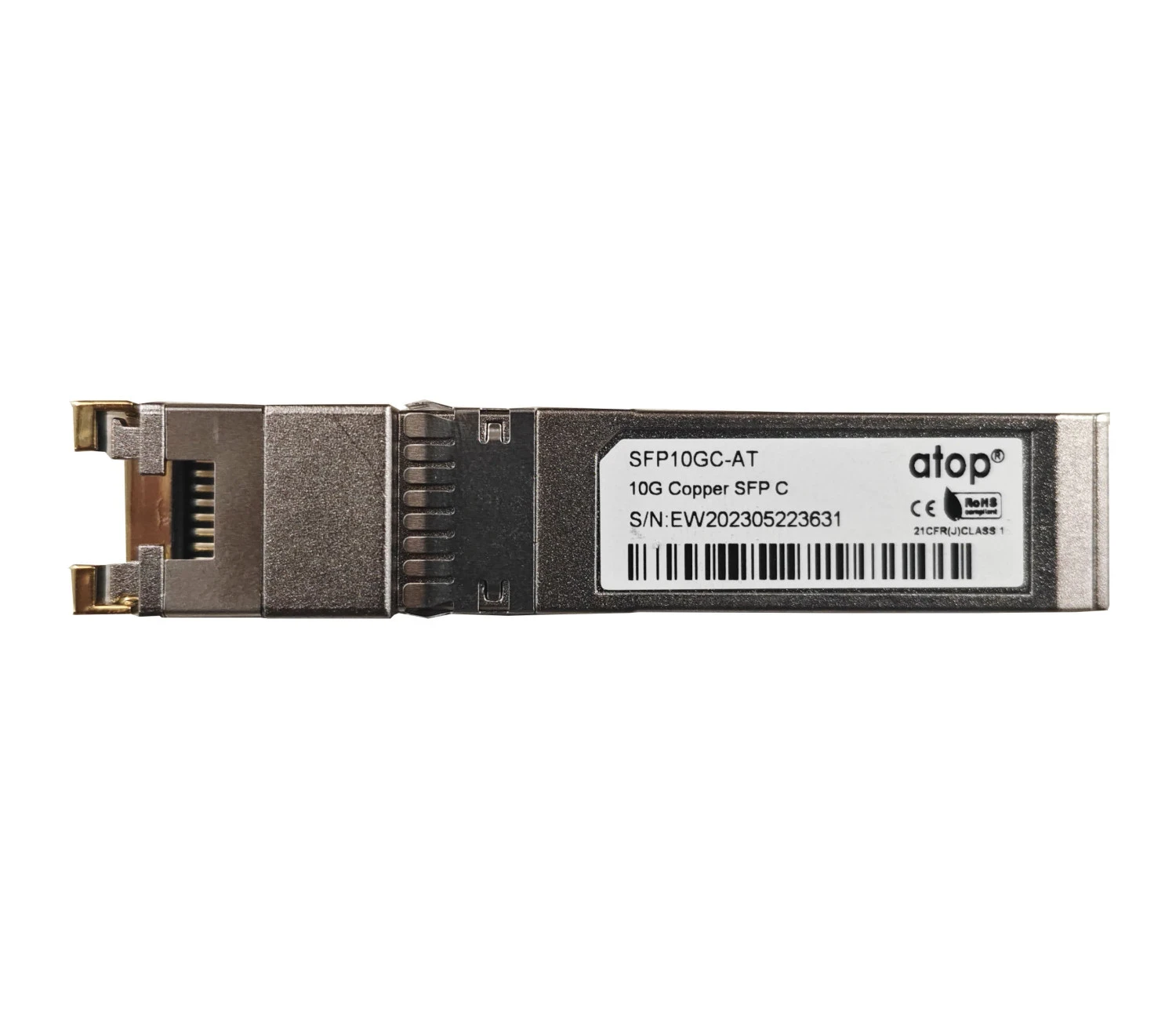 10/100/1000G RJ45 Optical Transceiver 100m