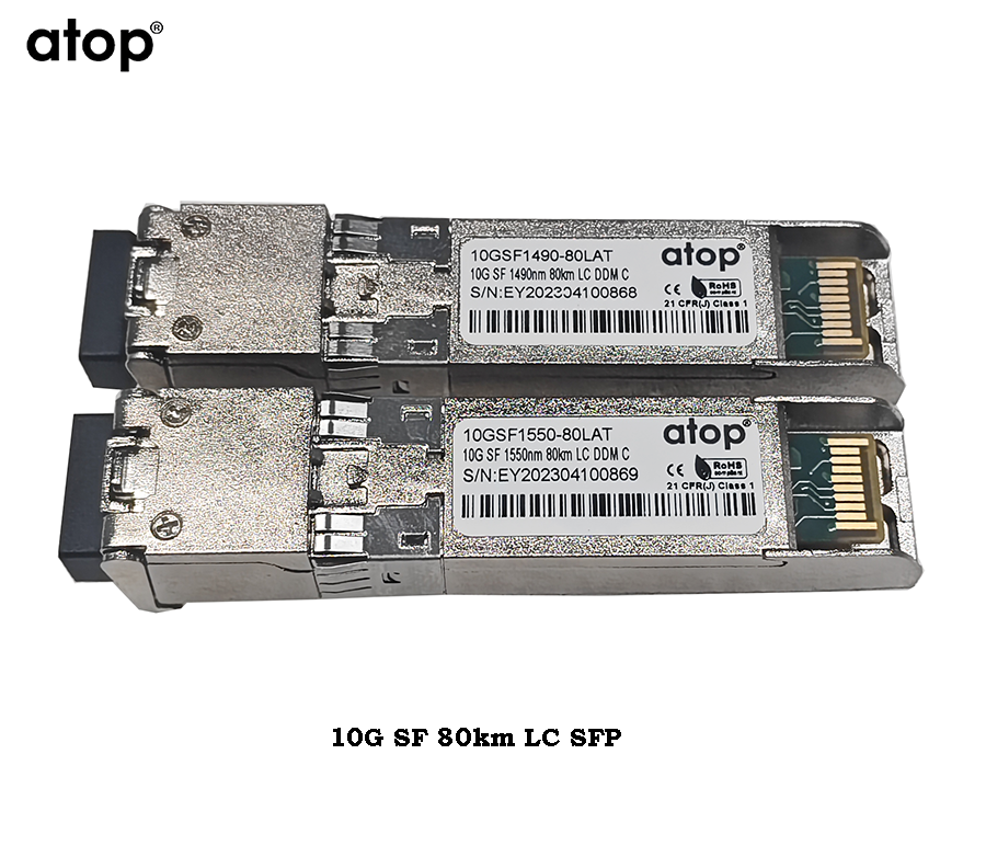 10G SF 80km LC SFP