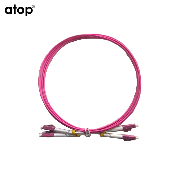 LC-LC MM Duplex 1/2/3/5/10/20 mtr LSZH OM4 fiber patch cord