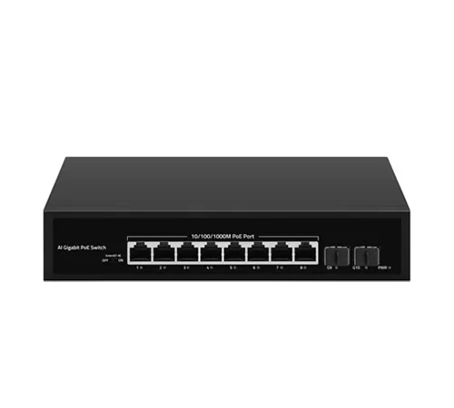 atop 10-Port 1000Mbps Intelligent Standard PoE Switch