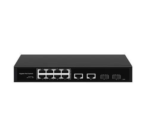 atop 12-Port Gigabit PoE Switch