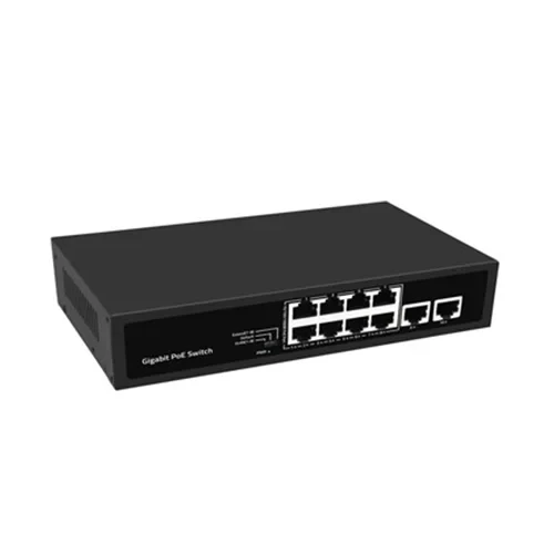 atop 10-Port 1000Mbps Standard PoE Switch