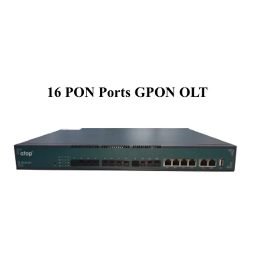 atop 16 PON Ports GPON OLT with 10G