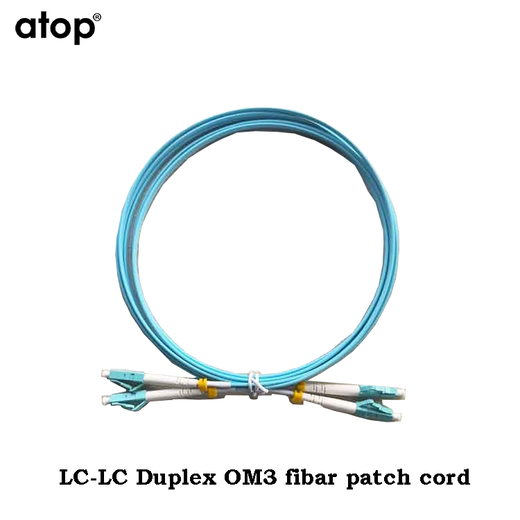 LC-LC Duplex 20 mtr on 2/3mm LSZH OM3 fiber patch cord