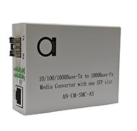 AD-Net 10/100 Mbps SFP Slotted Media Converter
