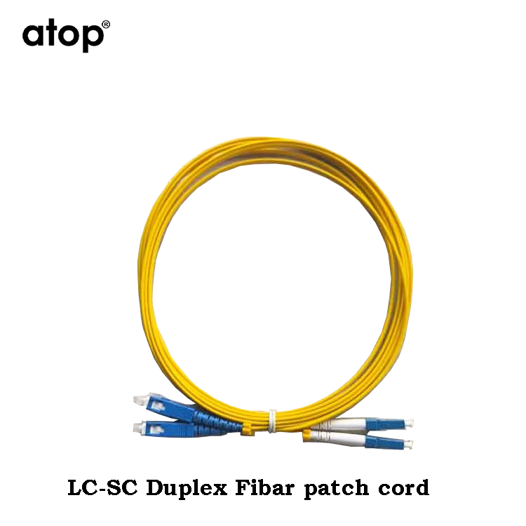 LC-SC Duplex 30 mtr on 2/3mm LSZH fiber patch cord