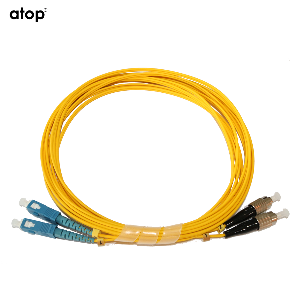 FC-SC SM 1/2/3/4/5/10/15/20/30 mtr on 2/3mm LSZH fiber patch cord