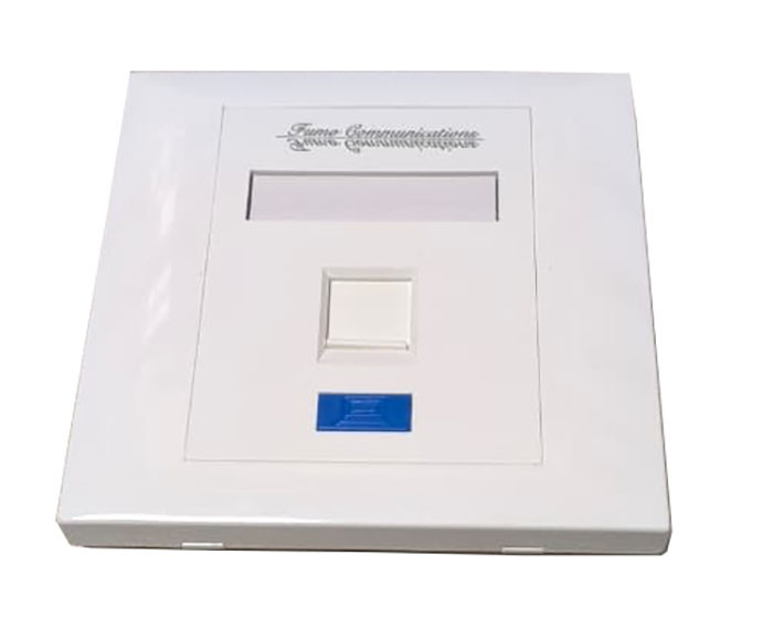 Single Shutter Face Plate (Silver Link)